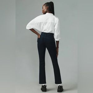 NWT - Pilcro Slim Tuck High-Rise Straight-Leg Jeans -Size: 27